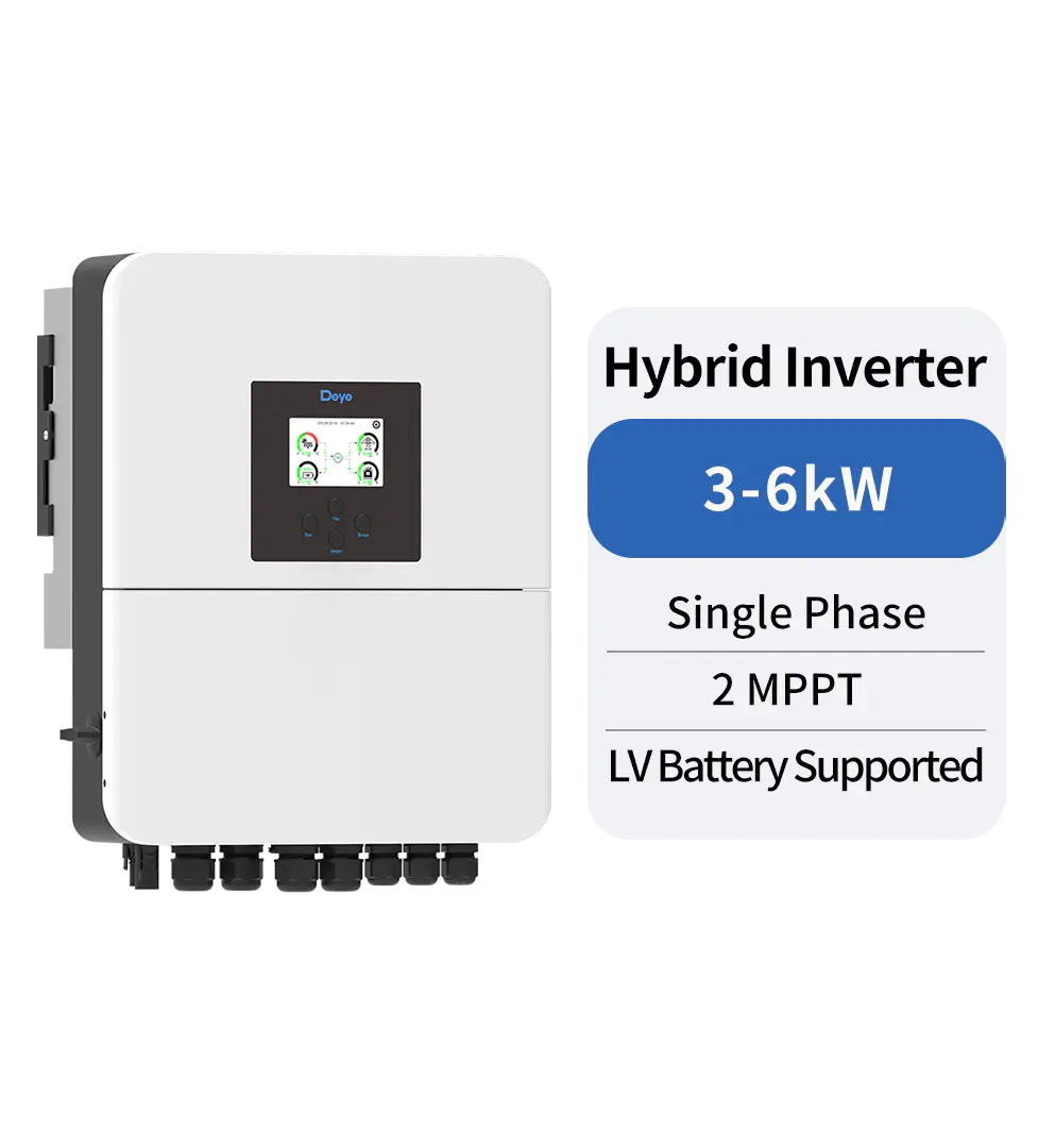 Deye 5kW 1P LV Hybrid Inverter