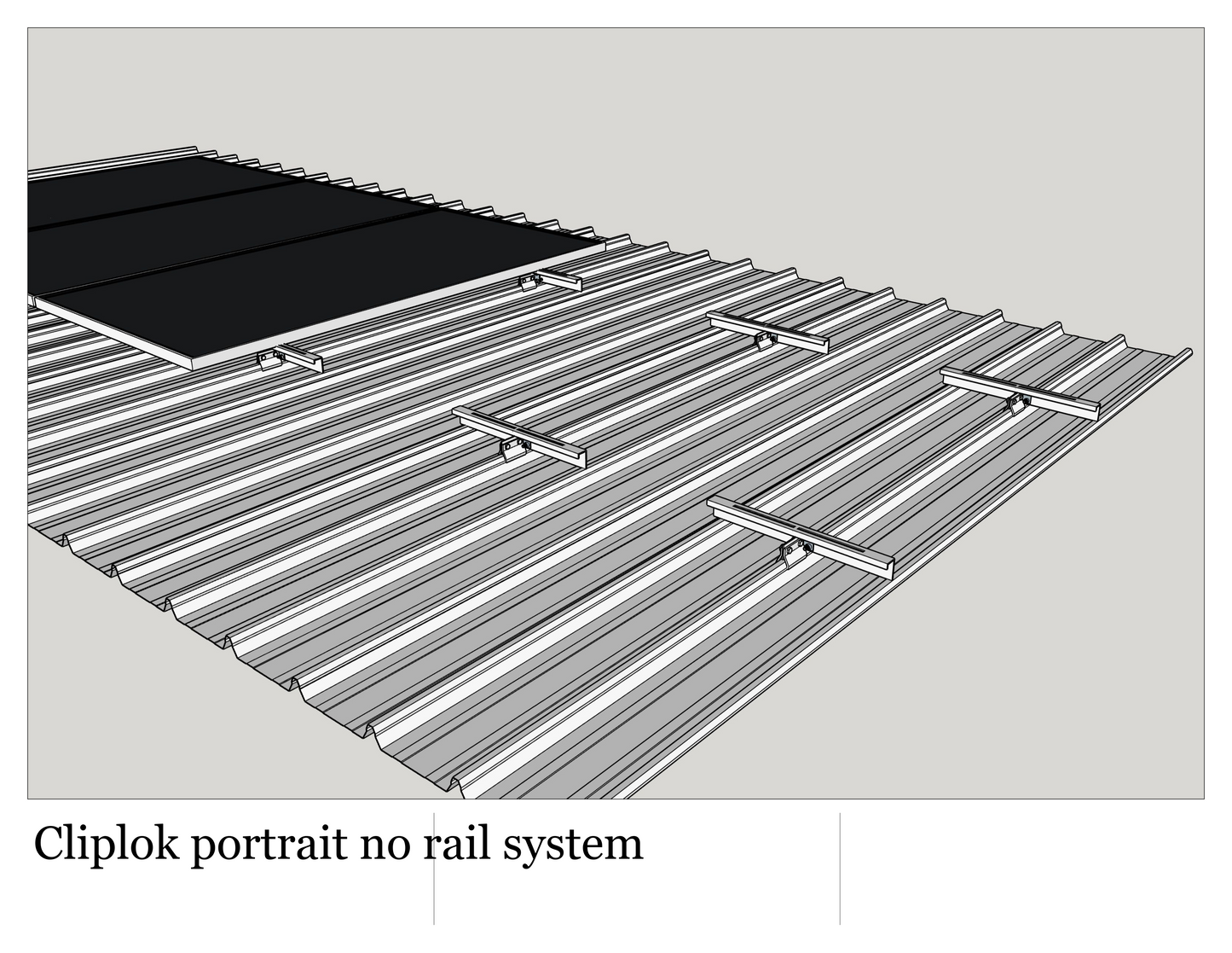 CLIP LOCK BRACKET (PORTRAIT)