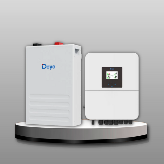 Deye 5kW Hybrid Inverter with Deye 5.12kWh Battery