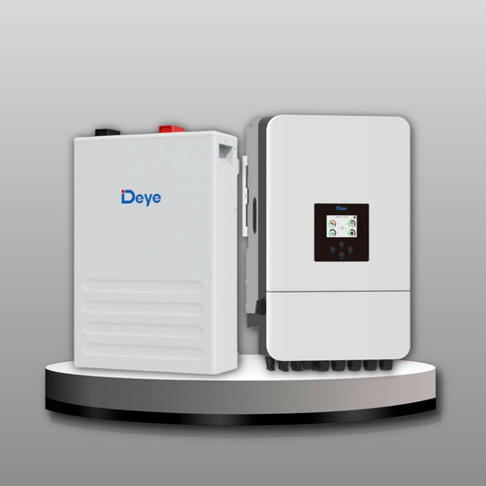 Deye 8kW Hybrid Inverter with Deye 5.12kWh Battery