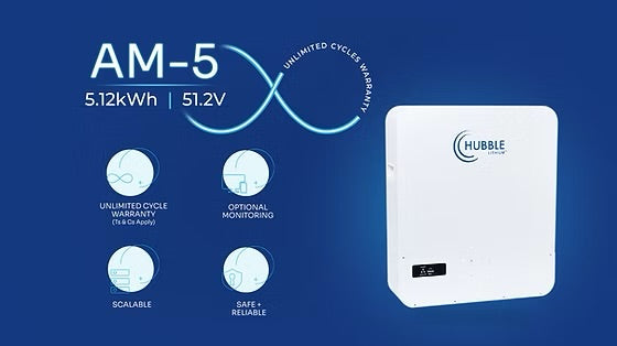 Hubble AM 5 - 5kw Battery 5,1kWh