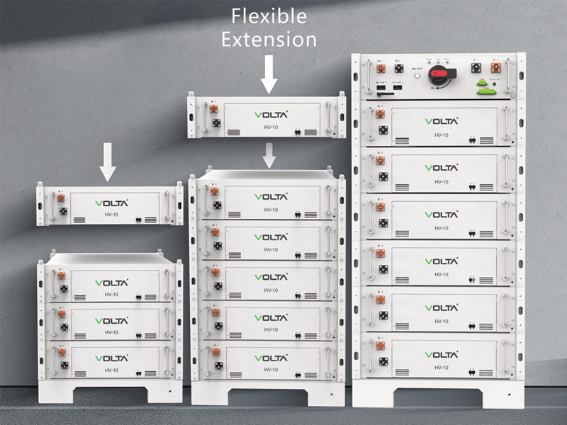 Volta 61,44kW HV Tower Lithium-Ion Battery