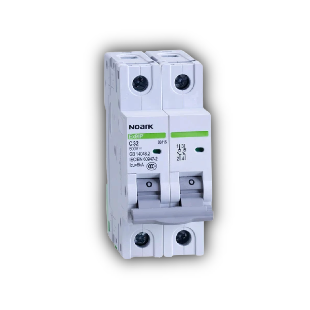 Noark PV DC Circuit Breaker 2p 500V