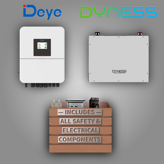 Deye 5kW Inverter + Dyness 5,12kW Battery + All Fittings