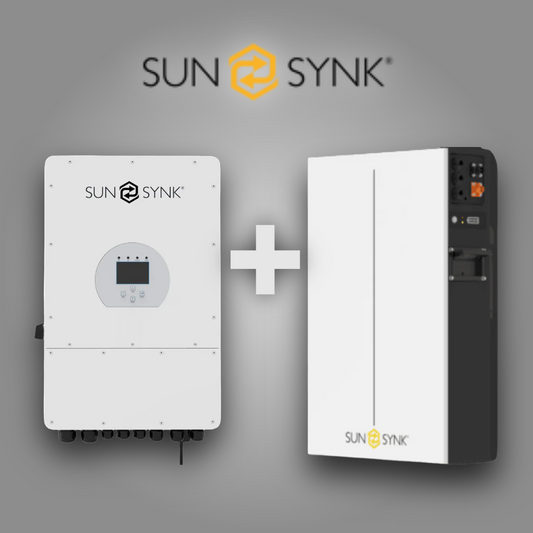 Sunsynk 10kW 1P Inverter + Sunsynk 10.24kW Battery Combo