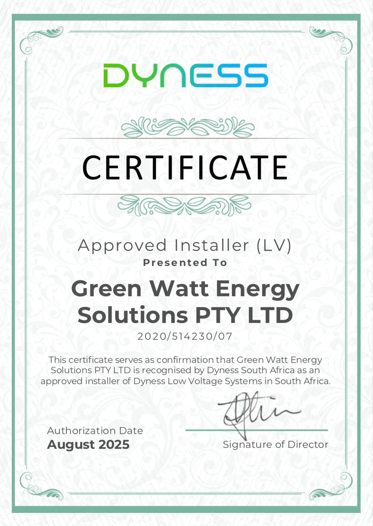 OFFICIAL DYNESS APPROVED INSTALLERS (LV)