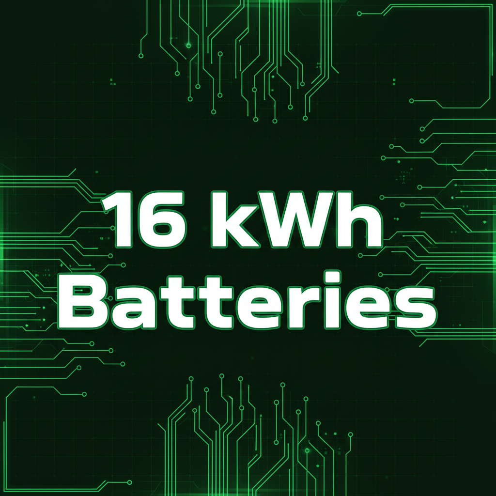16kWh Batteries