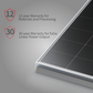 LONGi 635W Bifacial Double-Glass Solar Panel