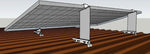 No Rail Tilt Mounting System For IBR/Corrugated Roof Type (Per Set)