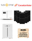 Sunsynk 8kW Lynks Hybrid Inverter + Sunsynk 5.12 kWh Battery 51.2V G Series + 8 x Canadian Solar 620W Bi-Facial Panels