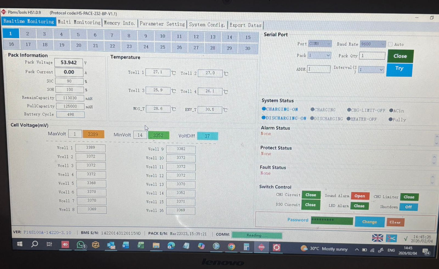 BSL Battery 6.4kW 51.2V 125Ah (Demo Model)