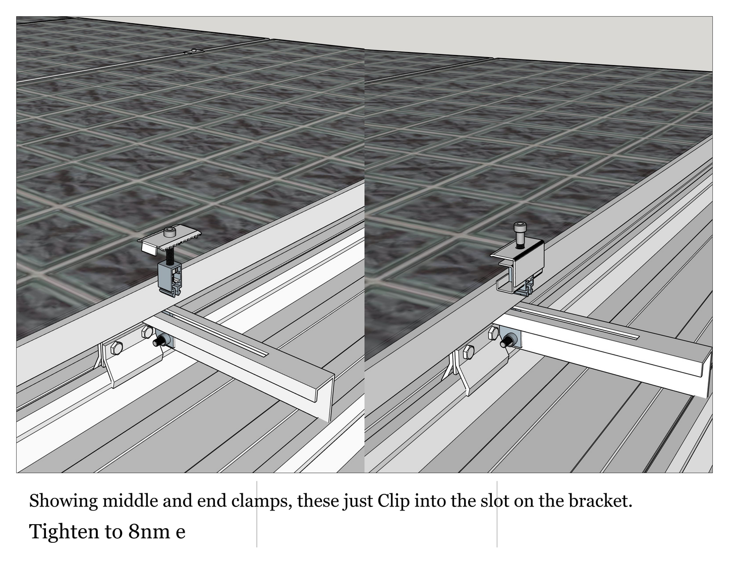 CLIP LOCK BRACKET (PORTRAIT)