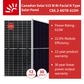 Canadian Solar 615W Bi-Facial(Double Glass) N-Type