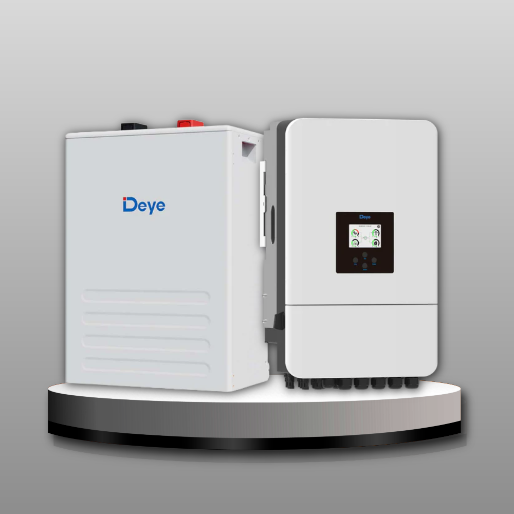 Deye 8kW Hybrid Inverter with Deye 12kWh Battery