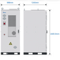 Deye GE-F128 128kWh Outdoor Battery Cabinet + 125kW Hybrid Inverter