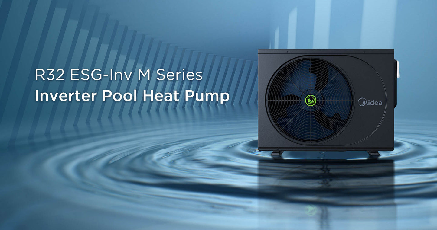 Midea Inverter Pool Heat Pump R32 – Domestic Swimming Pool Heat Pump
