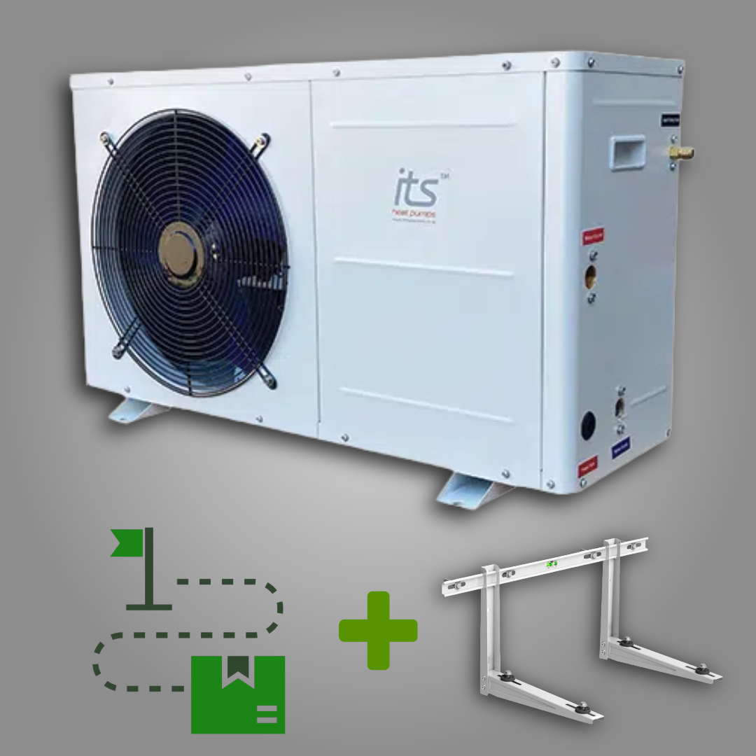 ITS 4.5 kW SUPA Heat Pump (300L) High Temperature + Wall Bracket