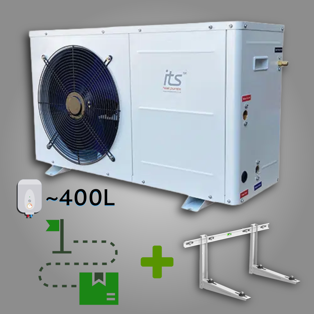 ITS 5.4kW Heat Pump (400L) + Wall Bracket