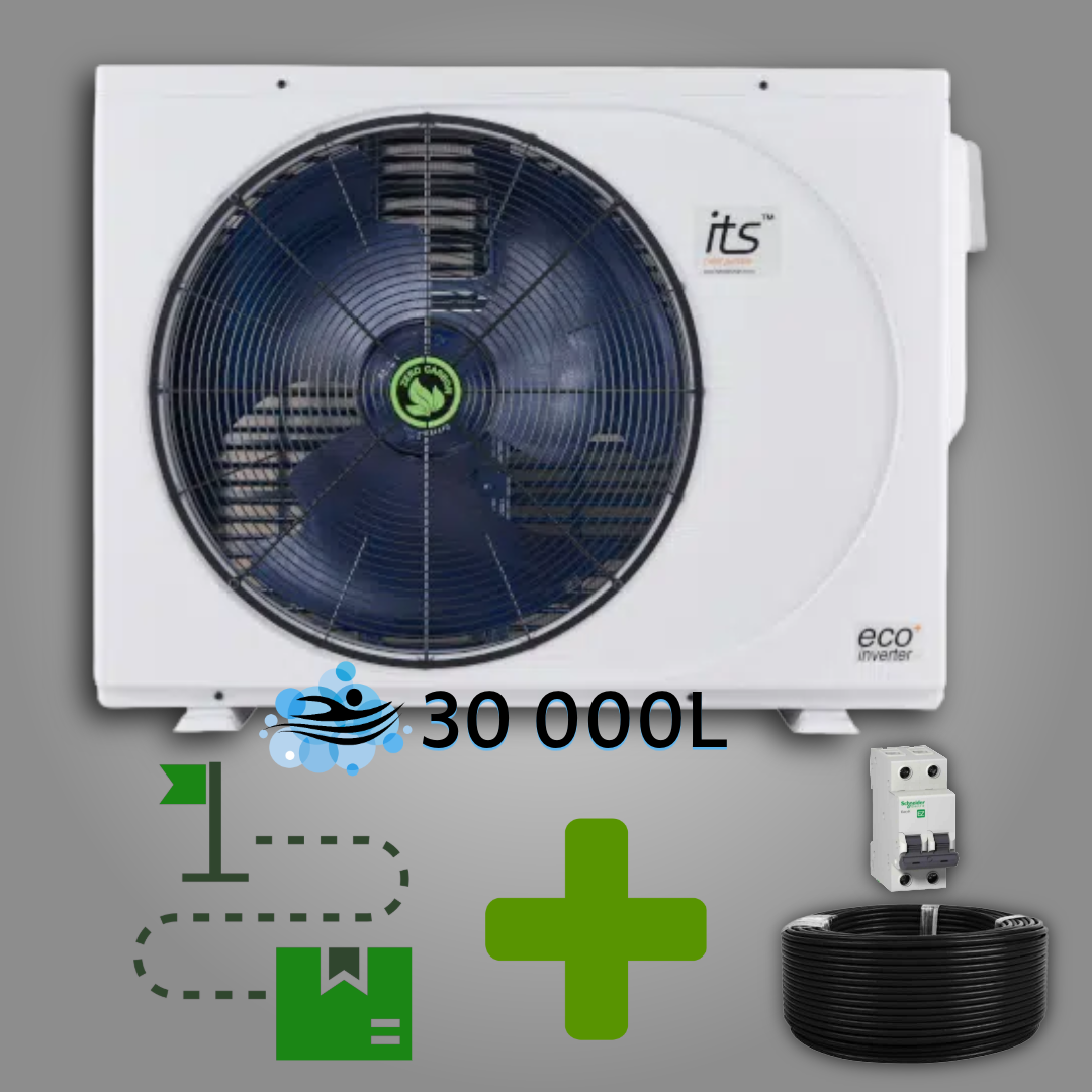 ITS 10.3kW Inverter Pool Heat Pump + Extras