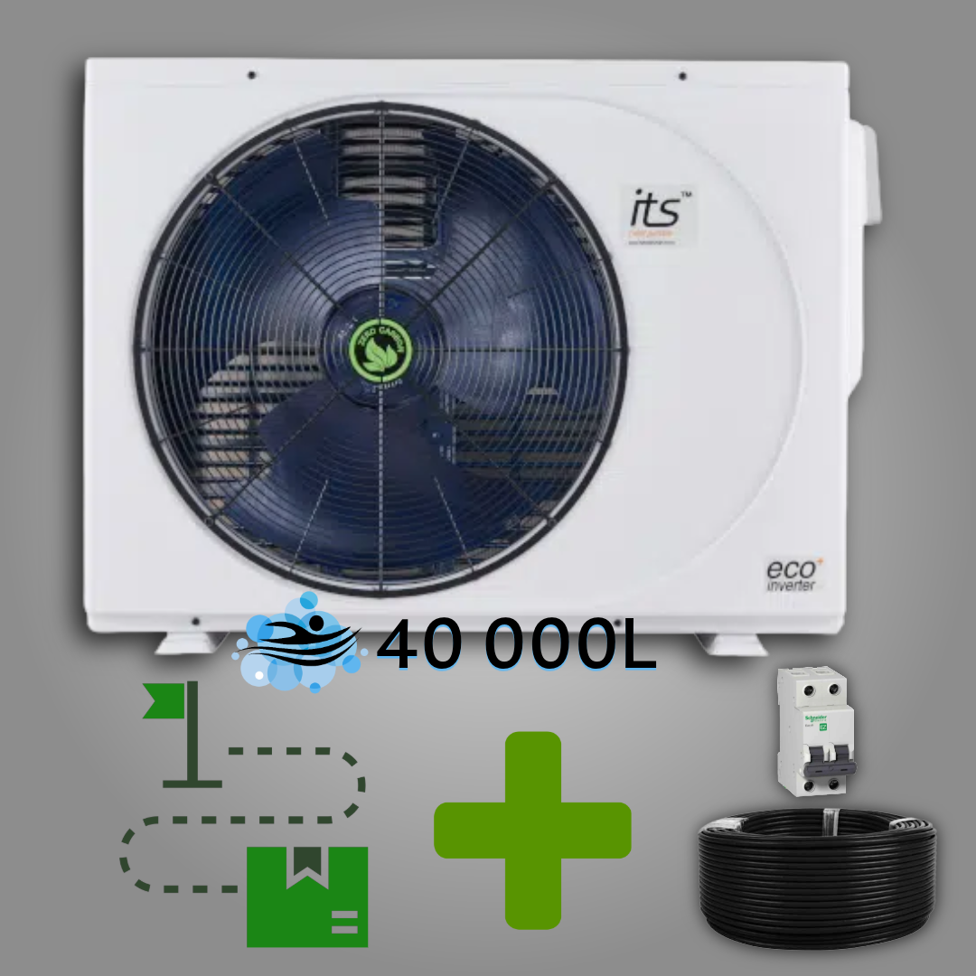ITS 12.8kW Inverter Pool Heat Pump + Extras