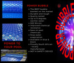 Power Bubble Solar Pool Blanket Per m² (500 Micron)