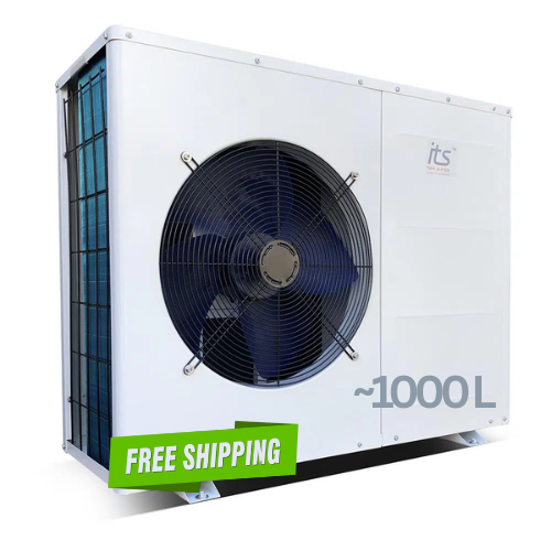 ITS 11kW Heat Pump (1000L) Underfloor Heating + Geyser