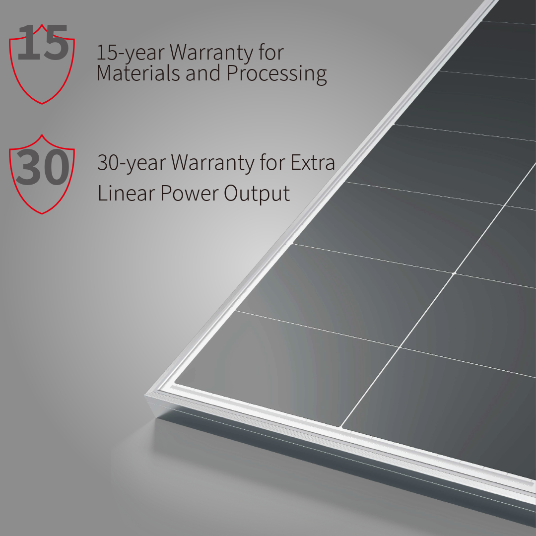 Longi 635W HPBC monofacial anti-shading solar panel