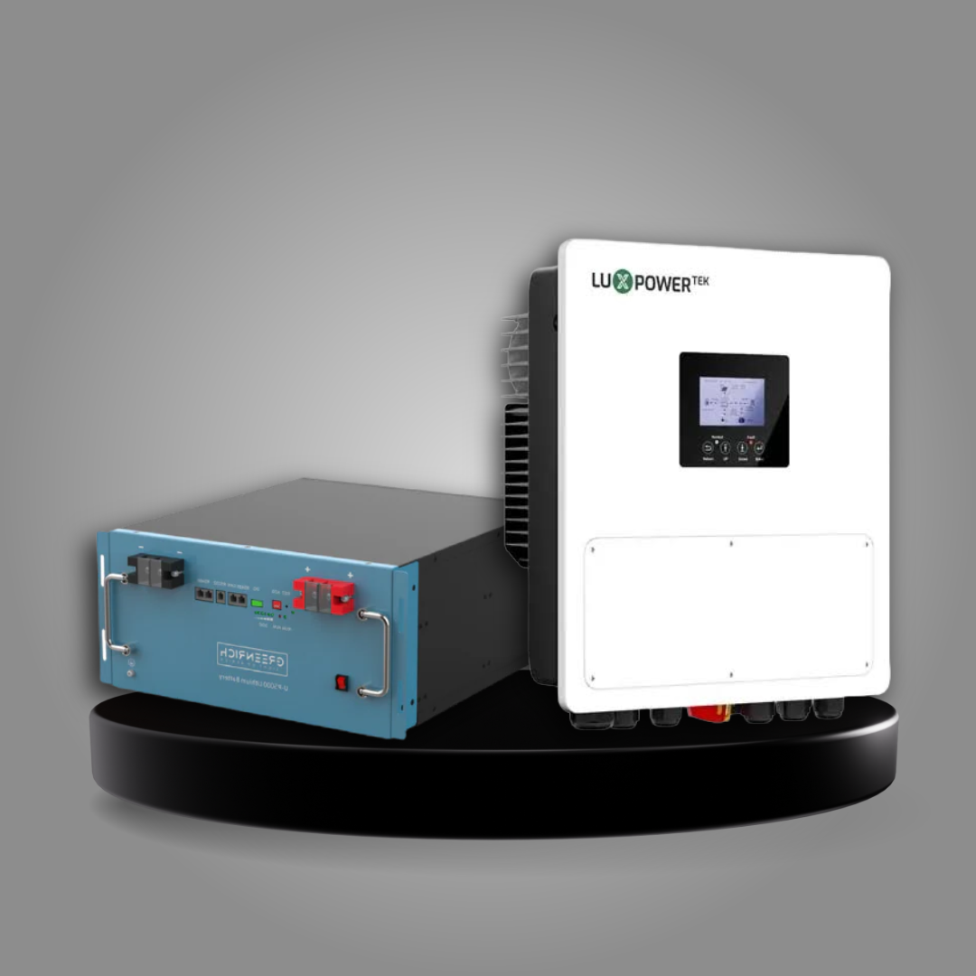 Luxpower 6.5kW Eco Hybrid Inverter + Greenrich UP5000 Battery