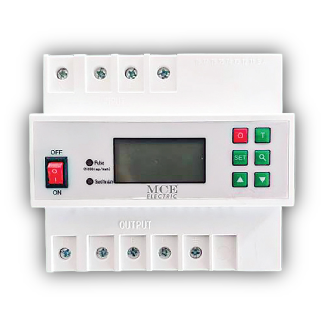 MCE Multifunction Digital Electric Digital Voltage Protector 3 Phase