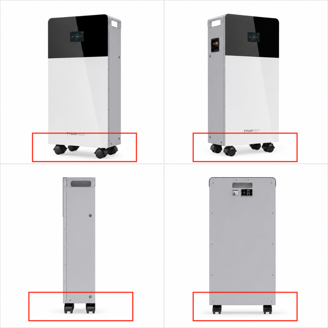 PylonTech 16kWh Fidus Battery Plus Wheels - Per Set