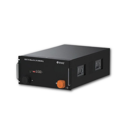 SHOTO SDC10-Box 16kWh LiFePO4 Rackmount Battery – 51V 314Ah