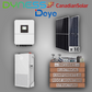 Deye 5kW Inverter + Dyness 14,3kW Battery + 10 Canadian Panels + All Fittings