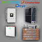 Deye 8kW 1P Inverter + Dyness DL5.0C Pro 5.12 kWh Battery + 8 Canadian Solar Panels