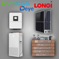 Deye 5kW Inverter + Dyness 14,3kW Battery + 10 LONGi Panels + All Fittings