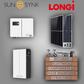 Sunsynk 6kW Lynks Inverter + Sunsynk 10.24kWh W Series + 12 Solar Panels