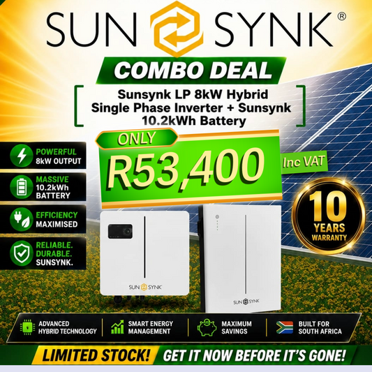 Sunsynk Lynks 12kW + Sunsynk 10.2kWh Battery