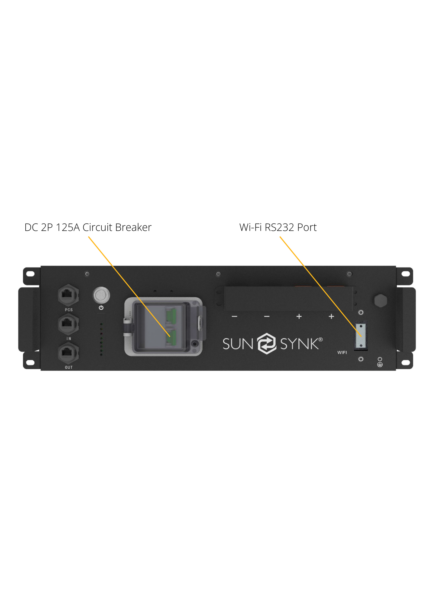 Sunsynk 5.32kWh Li-Ion Battery 51,2V W Series
