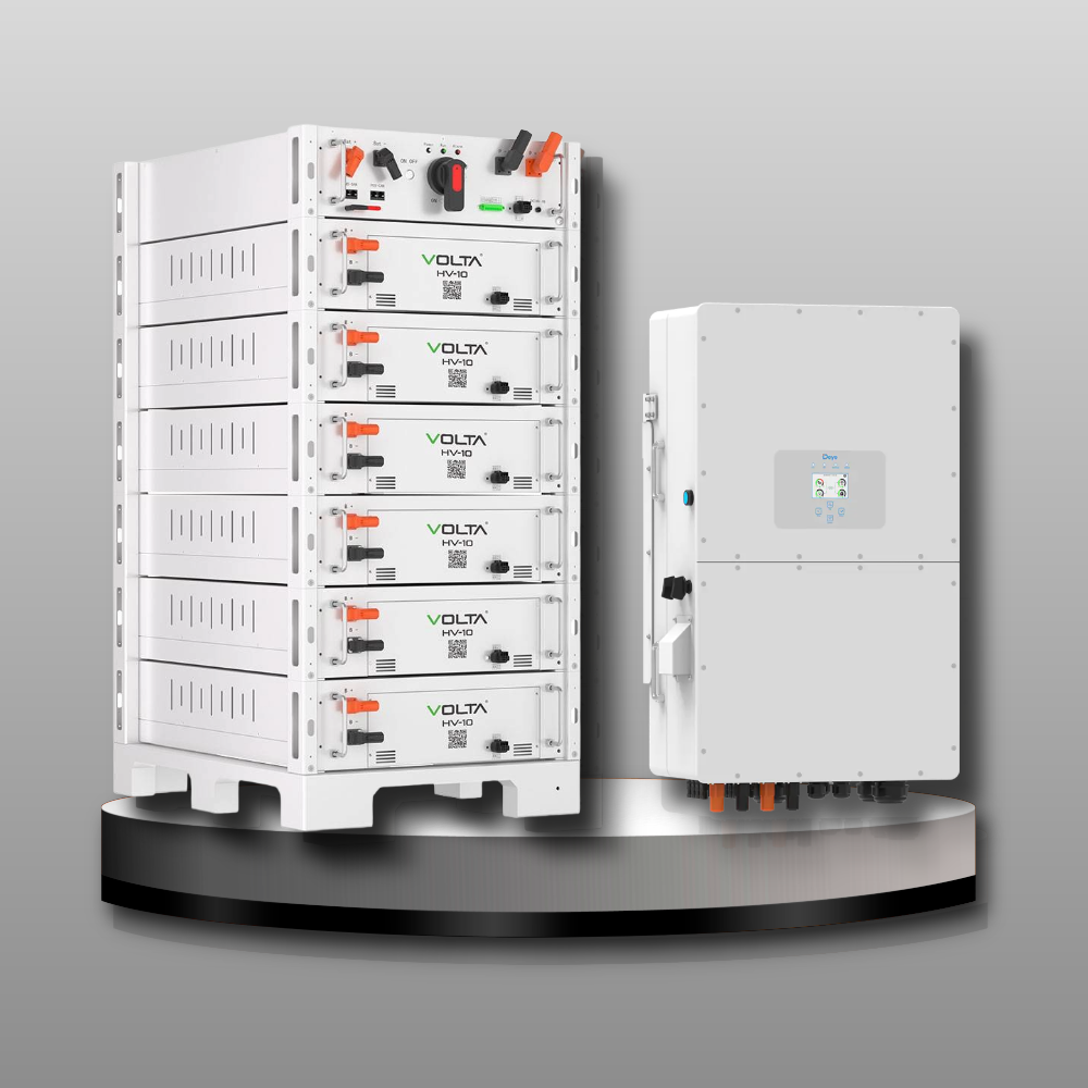 Volta 61.44kWh Battery and Deye 50kW Inverter Combo - Limited Offer