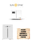 Sunsynk 6kW Lynks Inverter + Sunsynk 5kW Battery + All Fittings