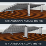 IBR No Rail Bracket (Along The Rib)