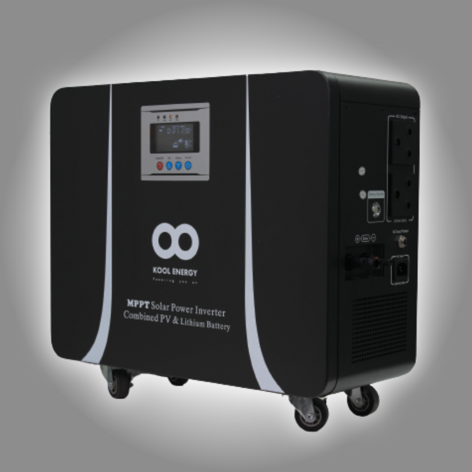 Kool Energy Solar Inverter with PV Controller & Gel Battery | All-in ...