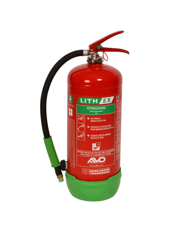 Li-Ion Battery SANS Approved Fire Extinguisher (6 Litre)