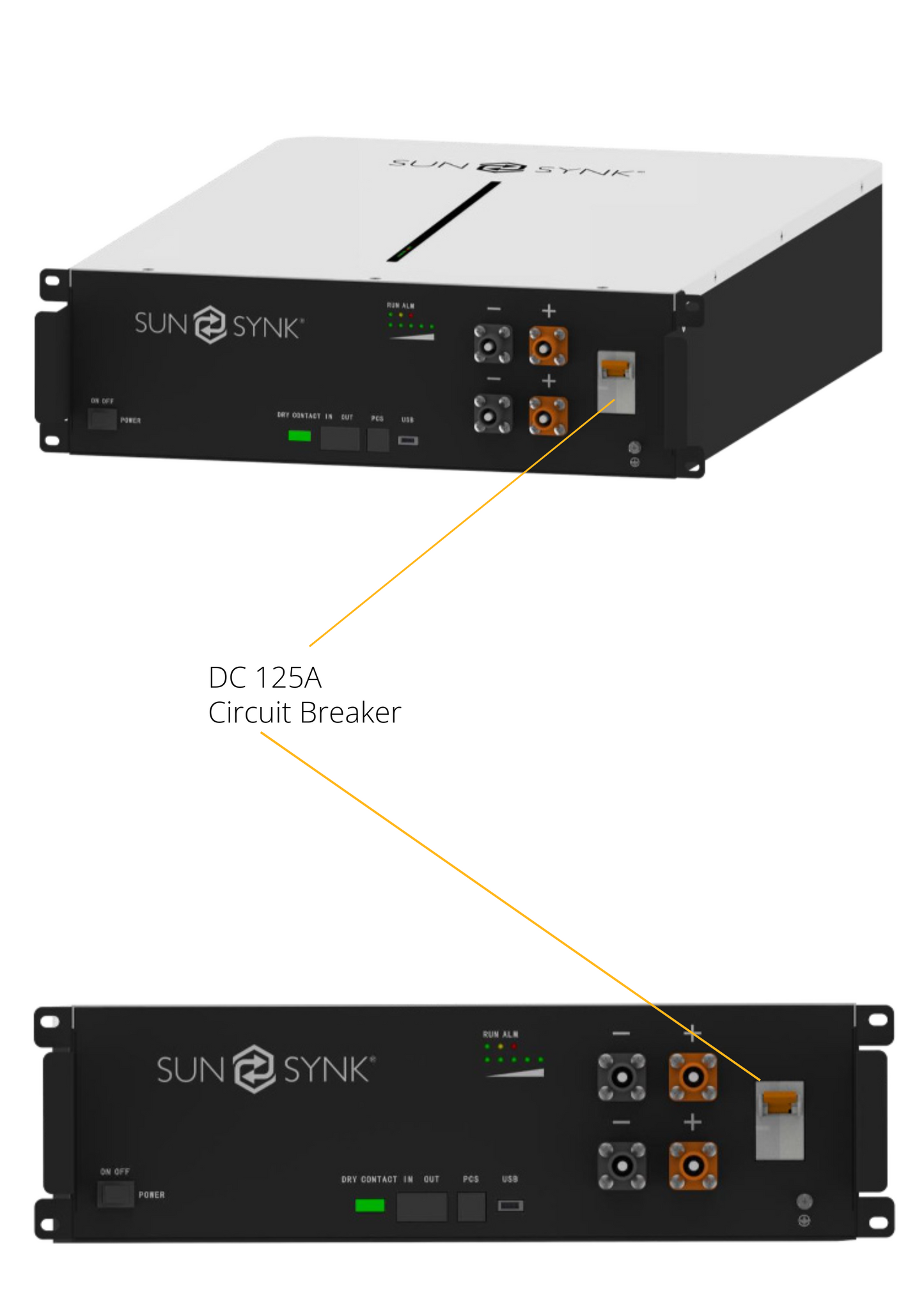 Sunsynk 5,12 kWh Li-Ion Battery 51,2V G Series
