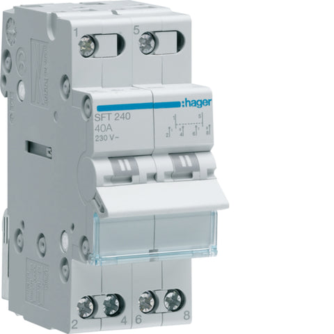Hager Change Over Switch 40A